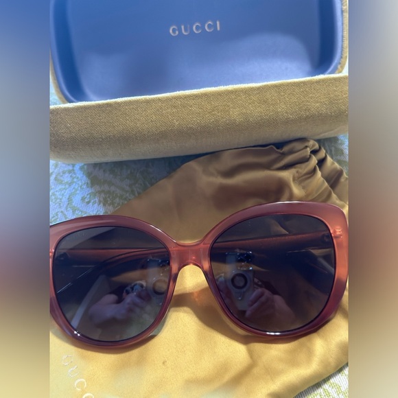 Gucci Round Frame Sunglasses main image 5